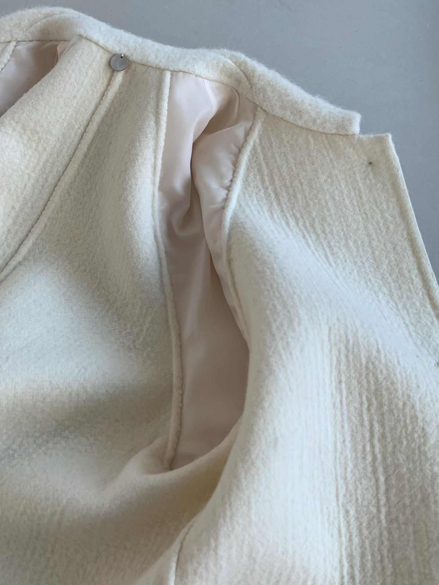 B10.午後約會BABY駝羊毛手工大衣