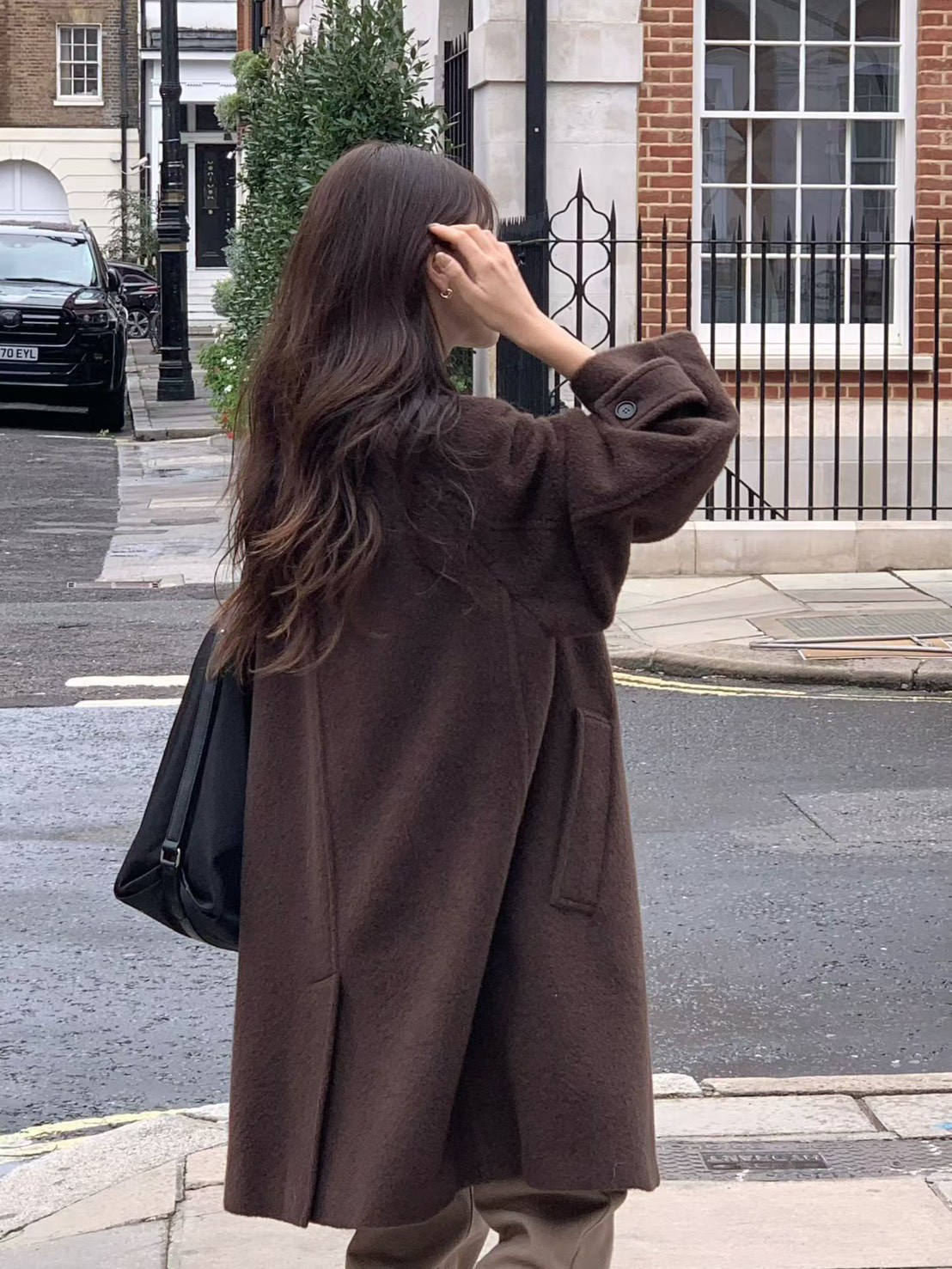 A15.小V家冬日50%BABY駝羊毛手工大衣