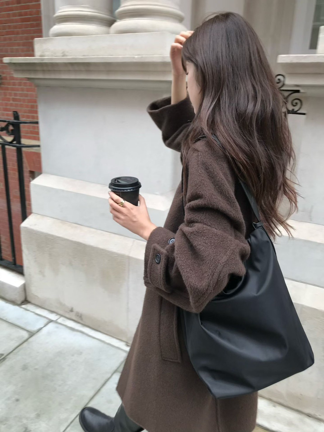 A15.小V家冬日50%BABY駝羊毛手工大衣