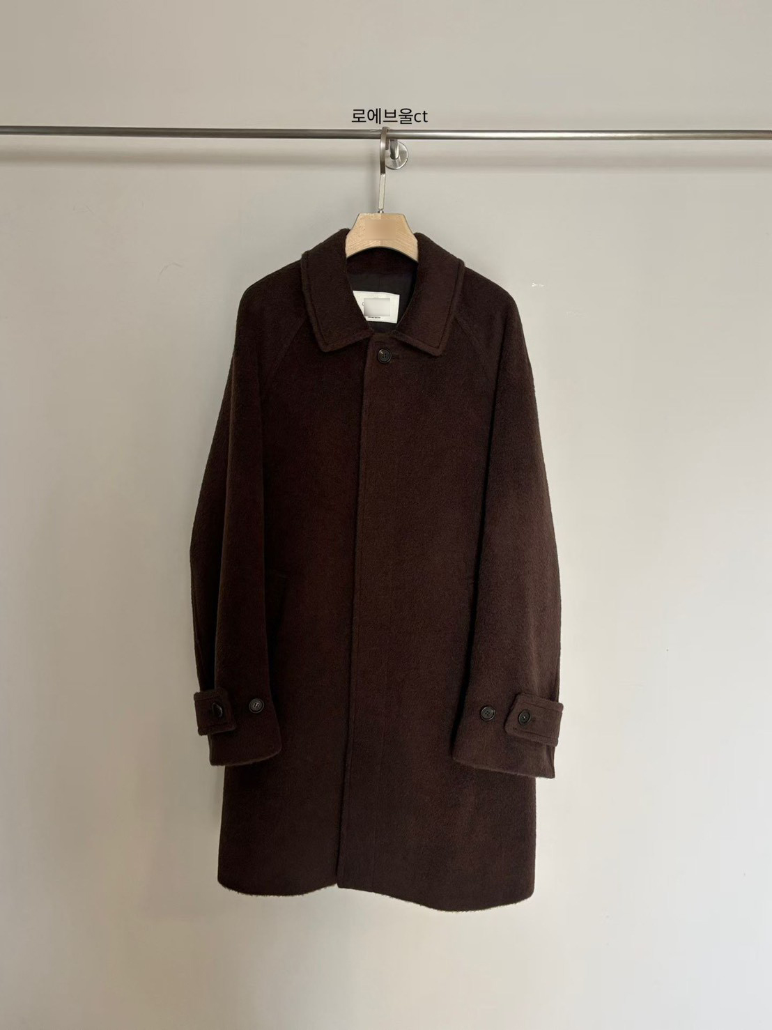 A15.小V家冬日50%BABY駝羊毛手工大衣