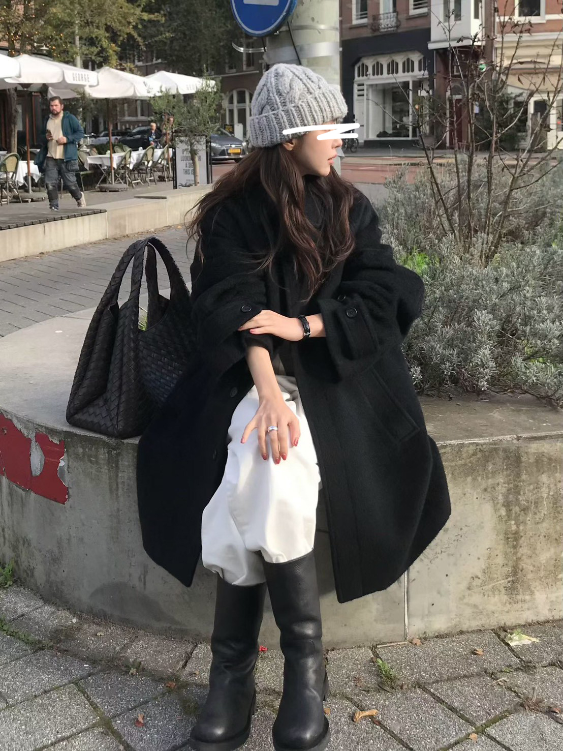 A15.小V家冬日50%BABY駝羊毛手工大衣