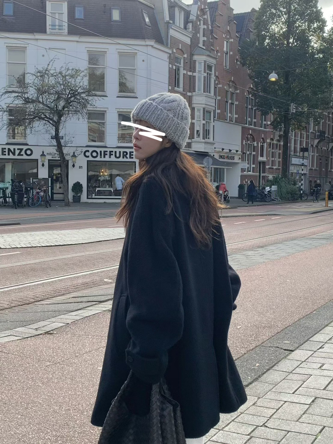 A15.小V家冬日50%BABY駝羊毛手工大衣