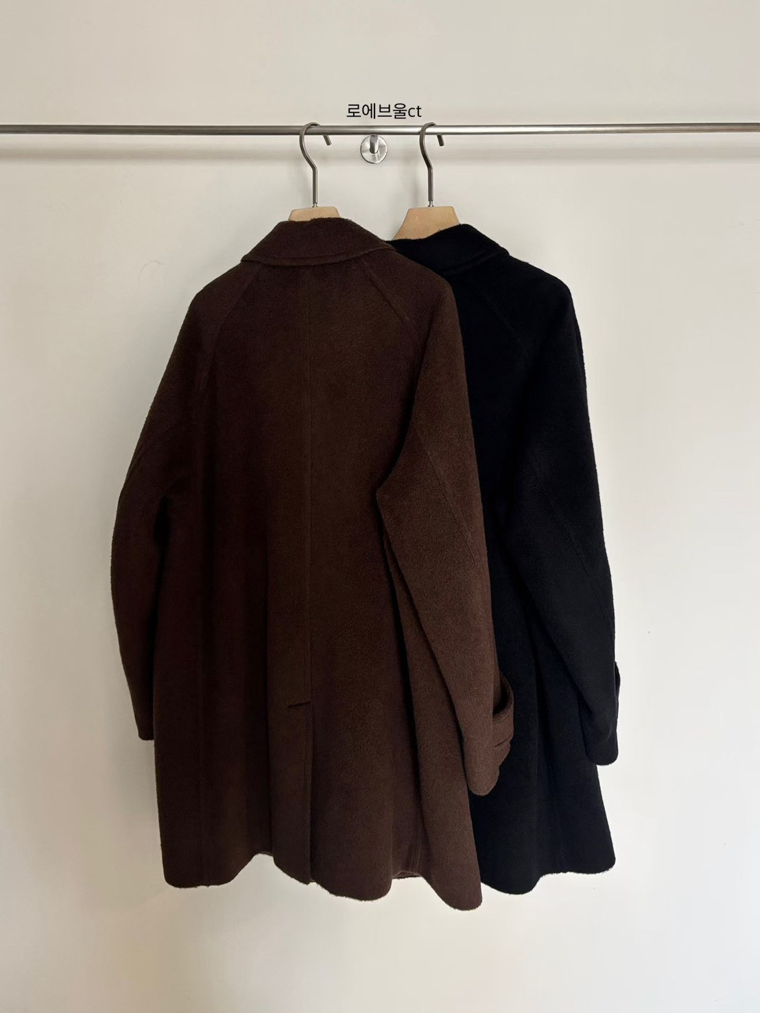 A15.小V家冬日50%BABY駝羊毛手工大衣