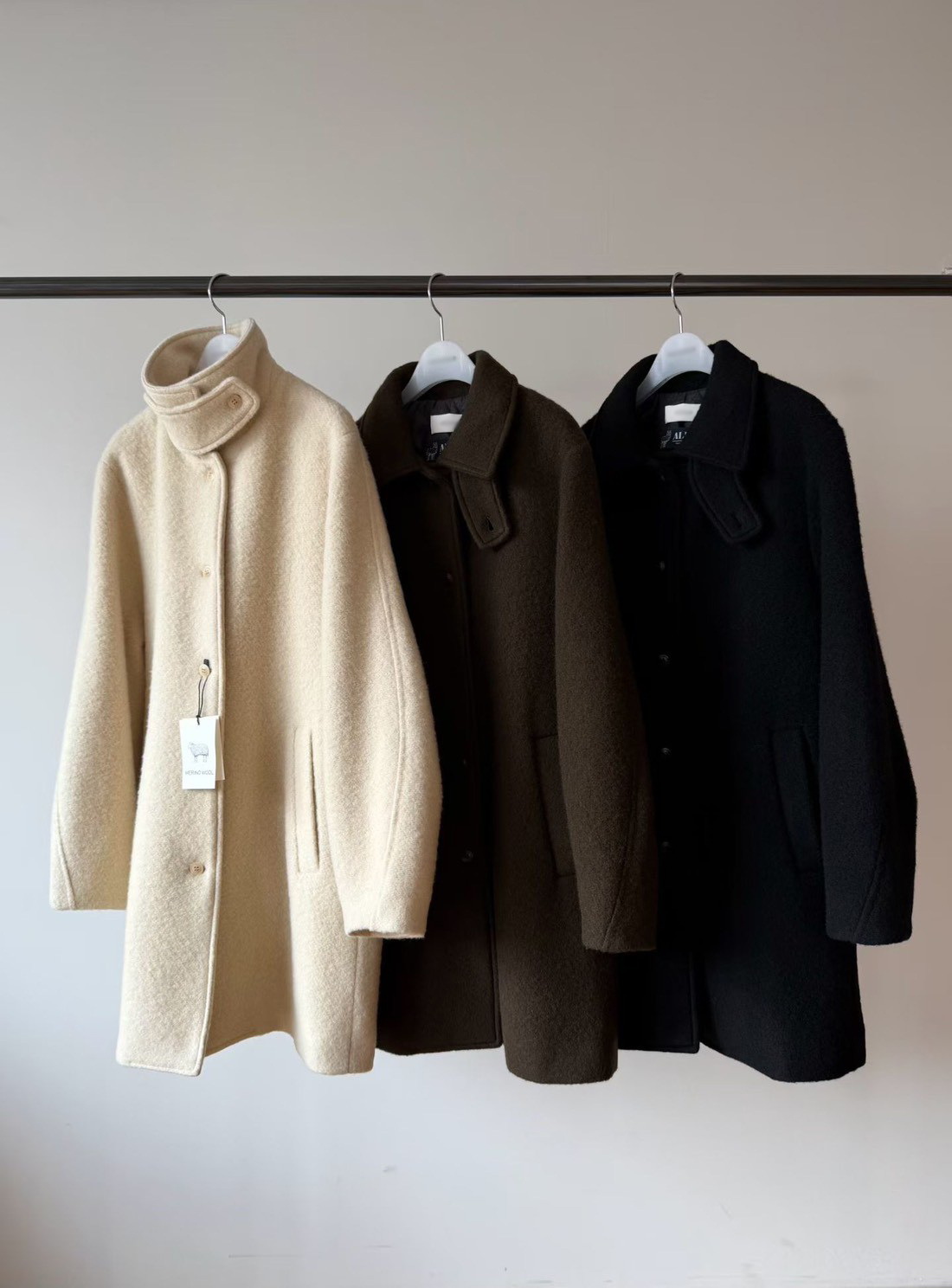 A59.瘦瘦歐膩領子2WAY手工大衣