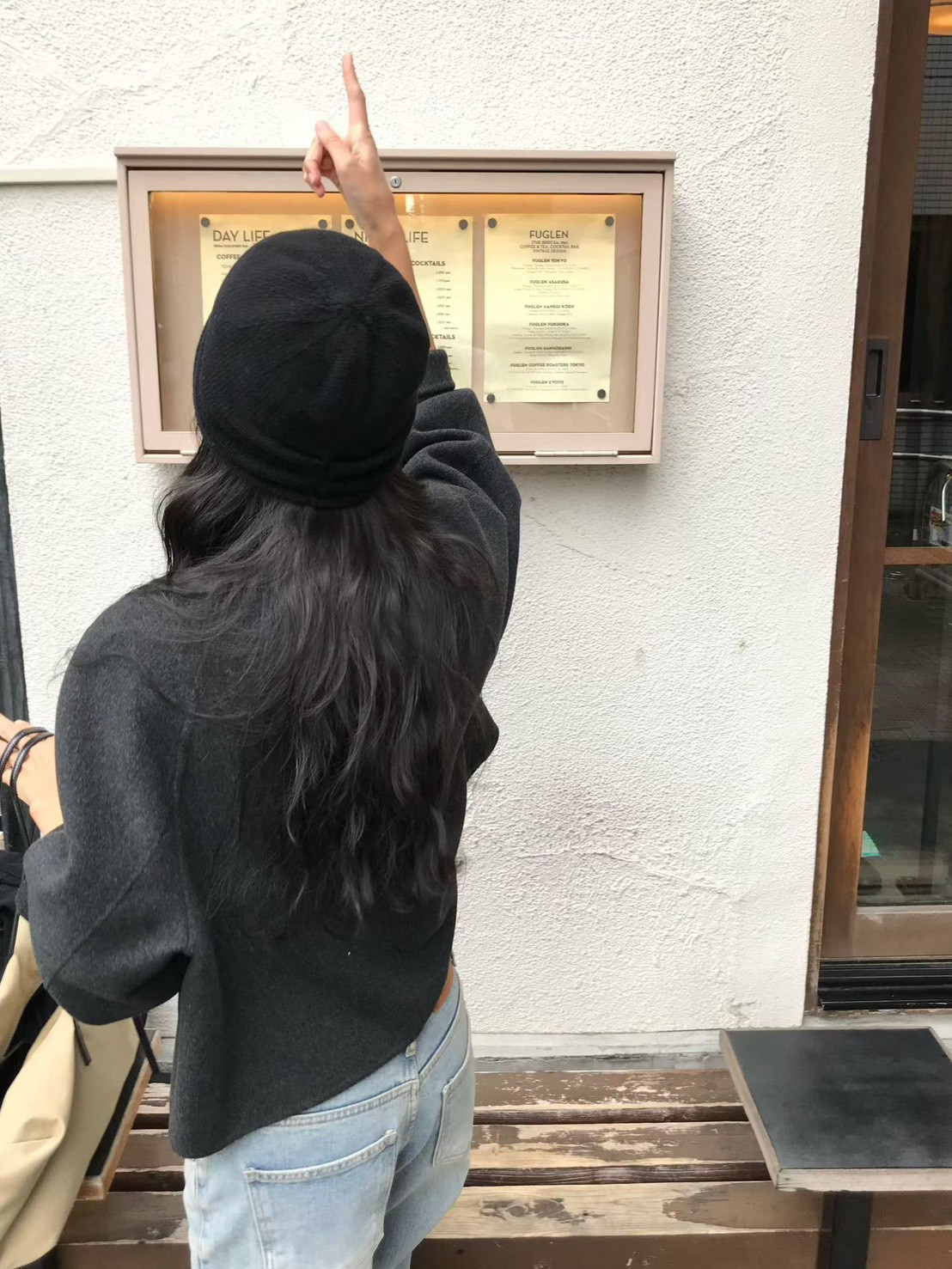 A11.小V家時髦女孩手工短大衣