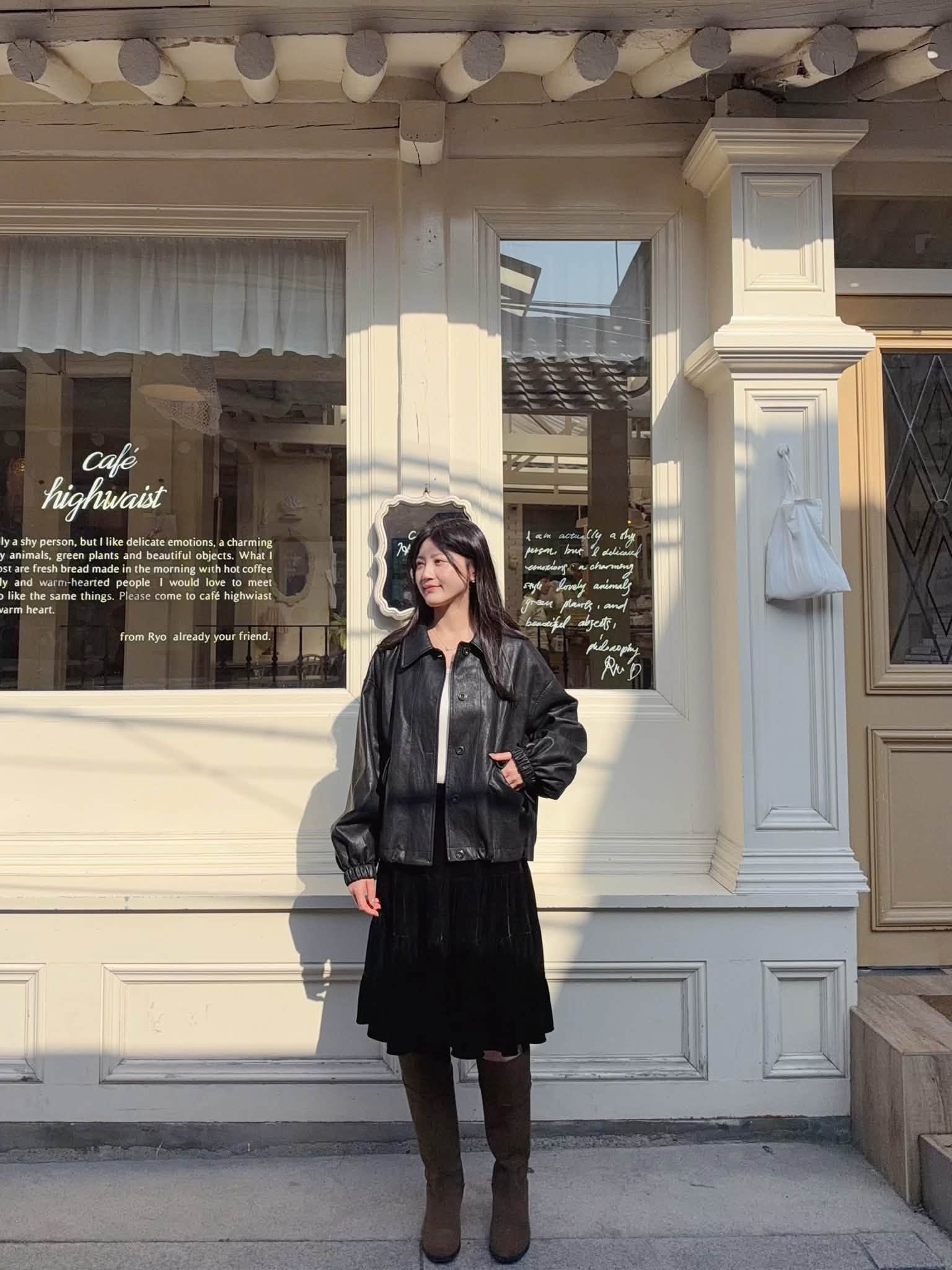 B42.日系時髦LOOK皮衣外套