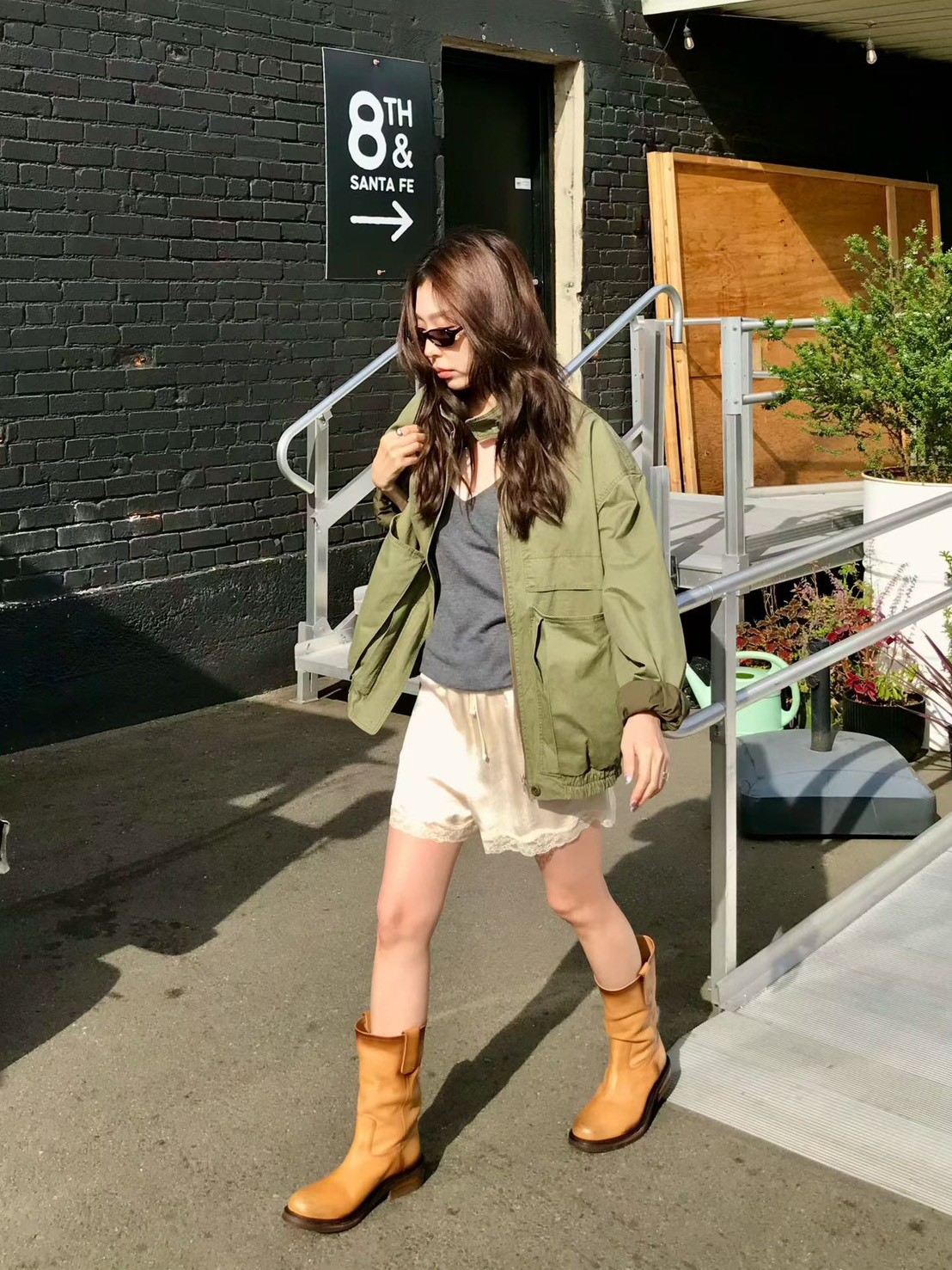 A96.小V家率性口袋工裝外套