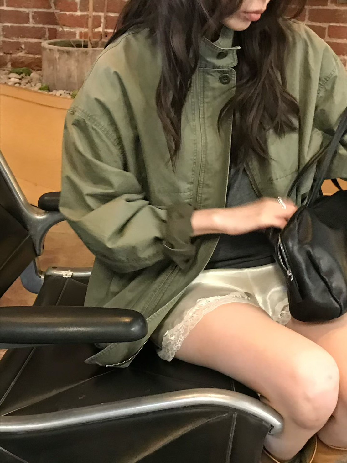 A96.小V家率性口袋工裝外套