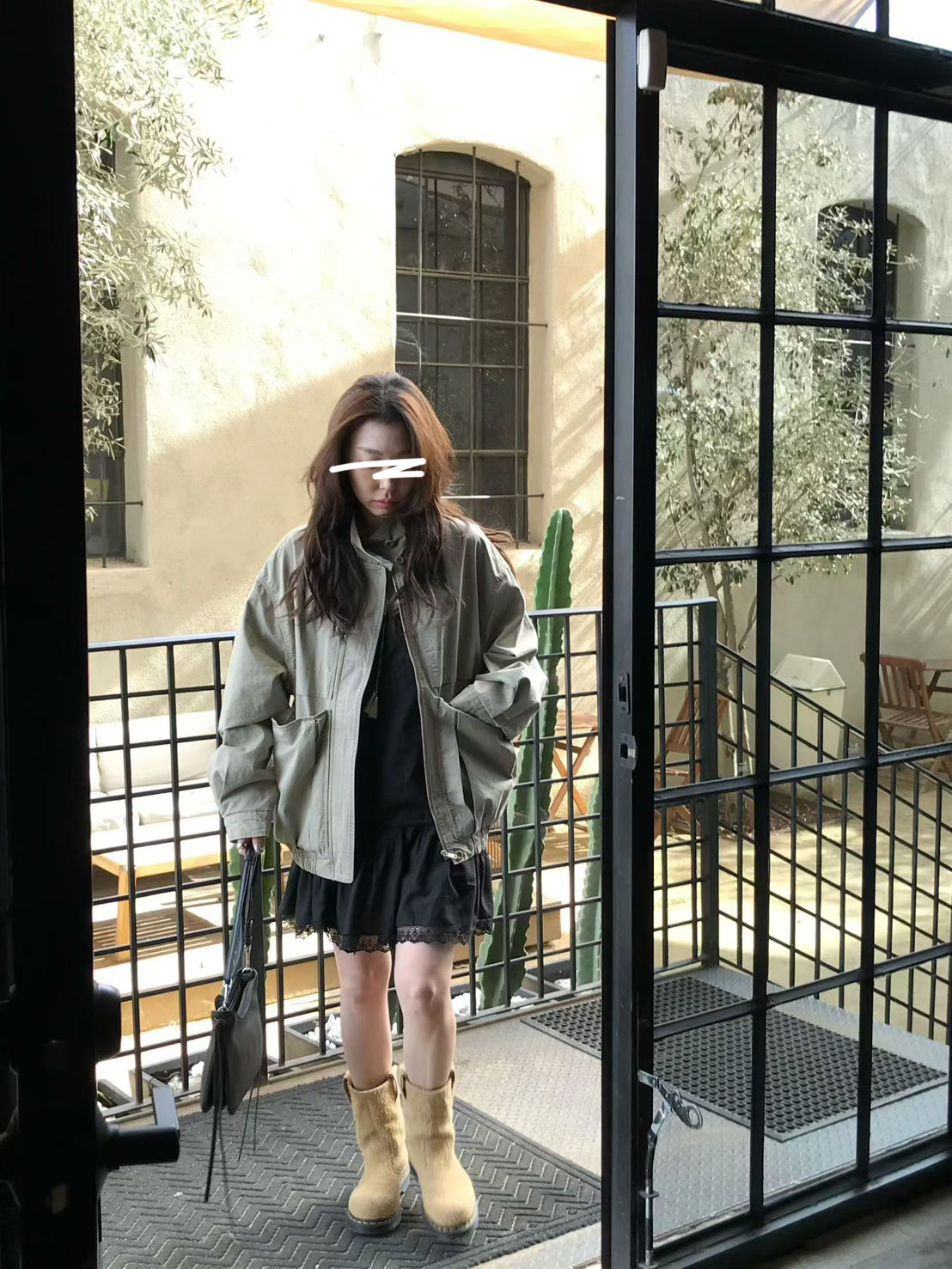 A96.小V家率性口袋工裝外套