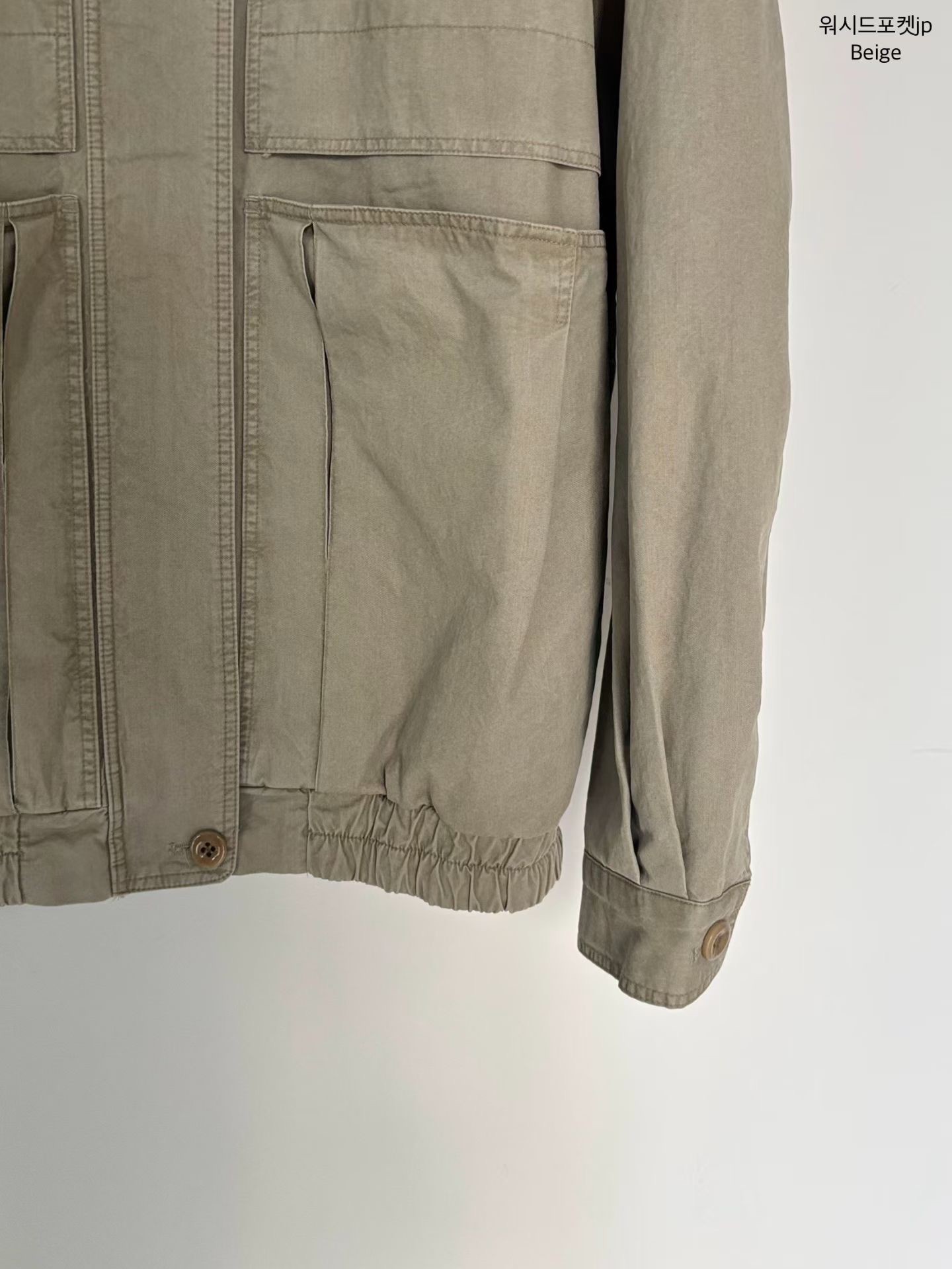 A96.小V家率性口袋工裝外套