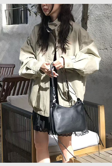 A96.小V家率性口袋工裝外套