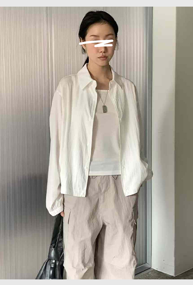 A137.率性女孩顯瘦輕薄翻領外套