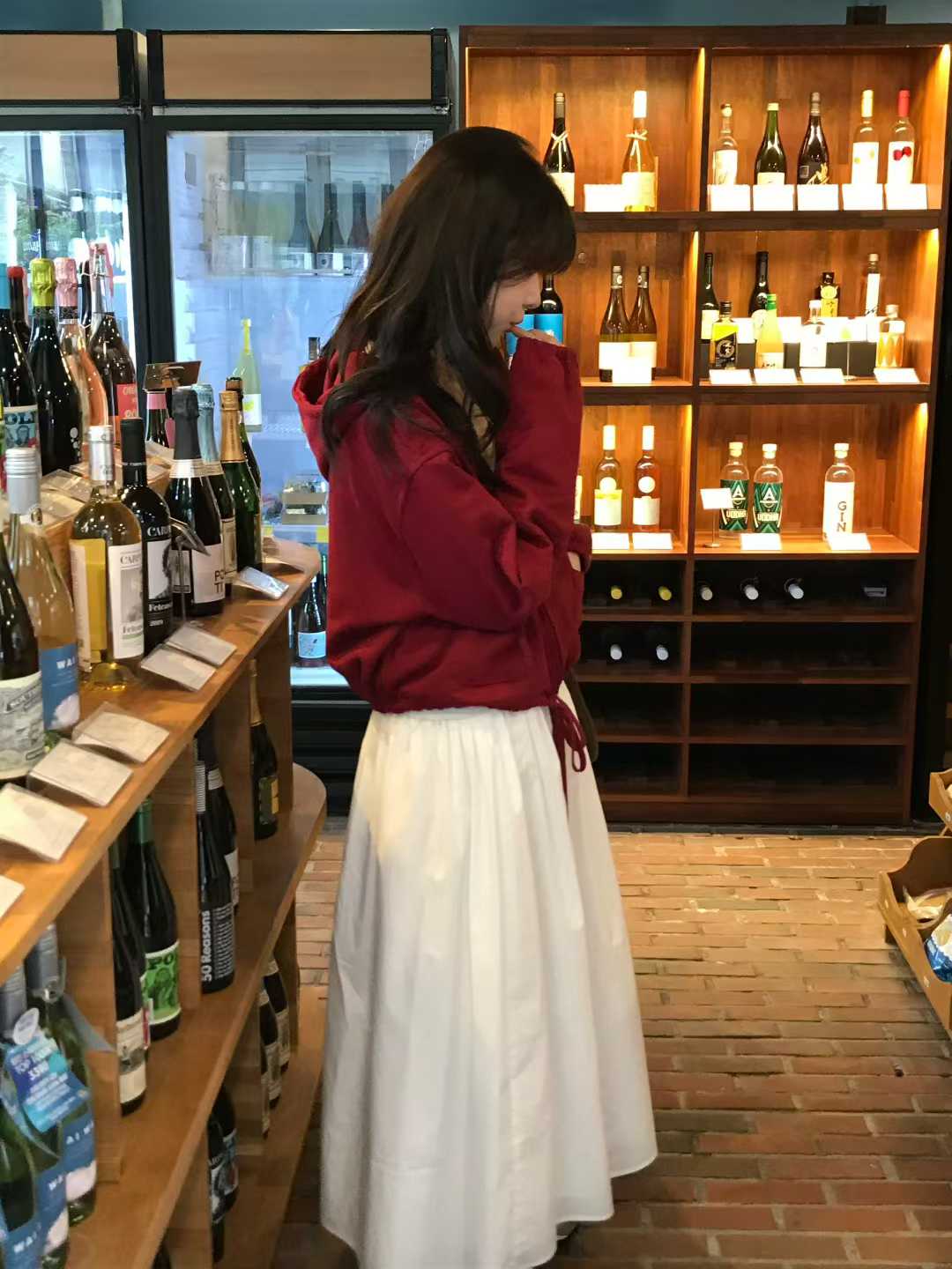 A63.小V家特色口袋連帽拉鍊外套
