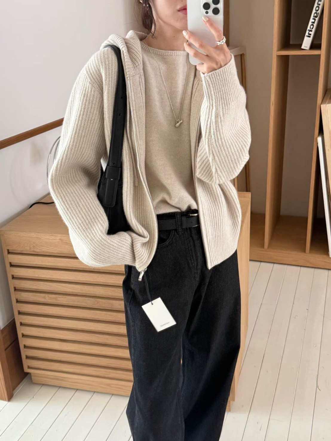 A62.瘦瘦歐膩休閒連帽毛衣外套