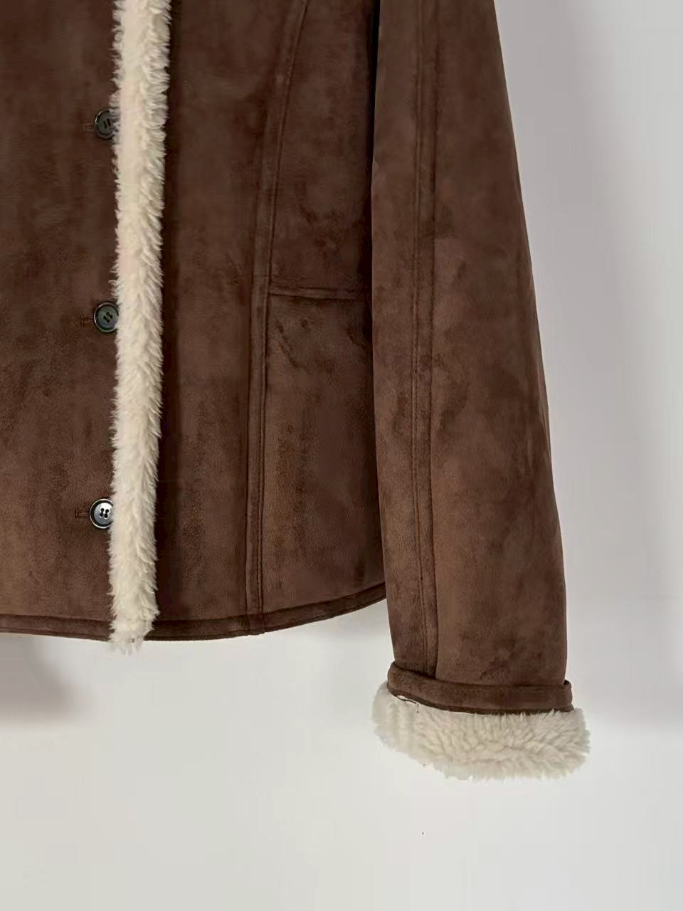 B19.小V家超人氣QQ毛翻領外套(趙露思款)