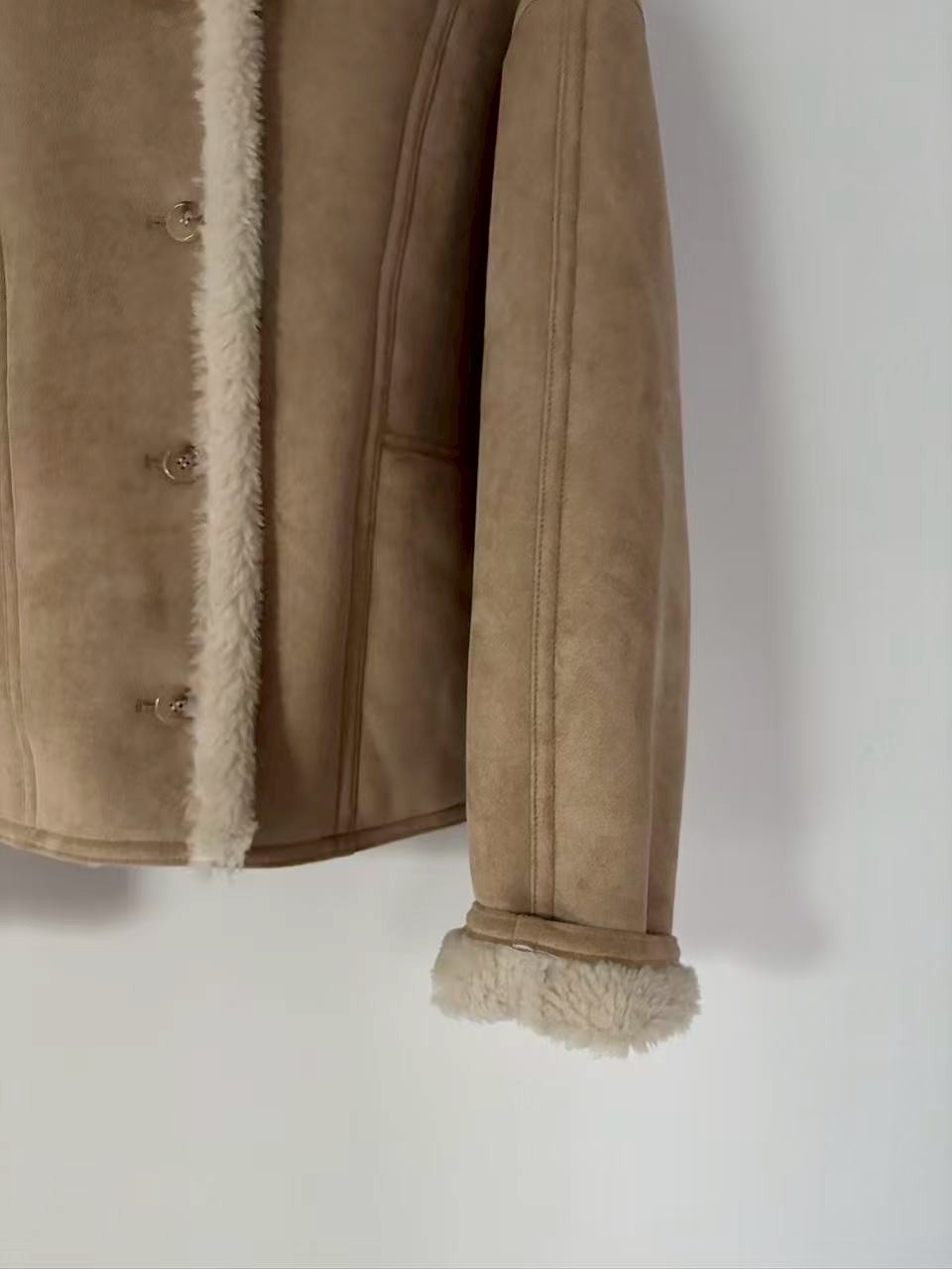 B19.小V家超人氣QQ毛翻領外套(趙露思款)