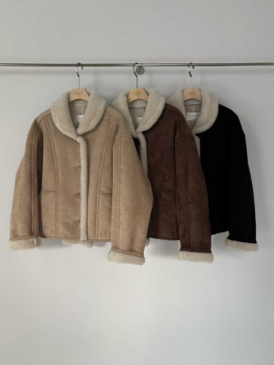 B19.小V家超人氣QQ毛翻領外套(趙露思款)