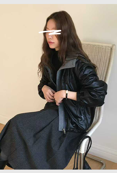 A45.個性女孩雙面兩穿防風夾克