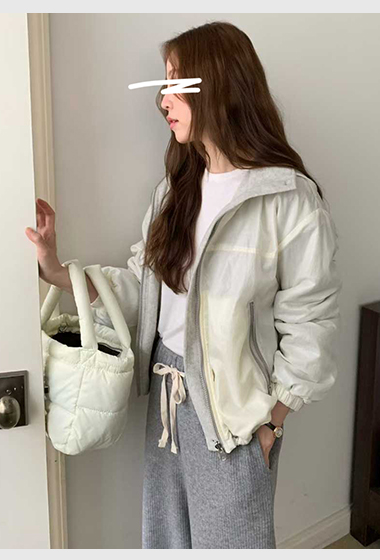 A45.個性女孩雙面兩穿防風夾克