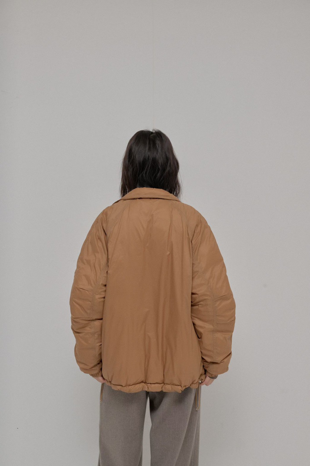 B92.帥氣領造型防風外套