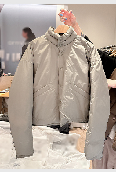 C18.可愛短版鋪棉輕量外套