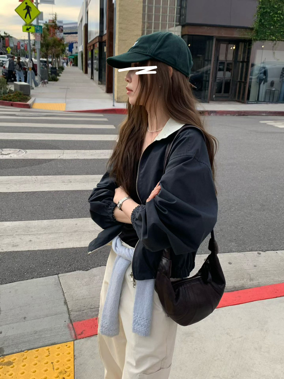 B71.雙面穿馬卡龍夾心拉鍊外套