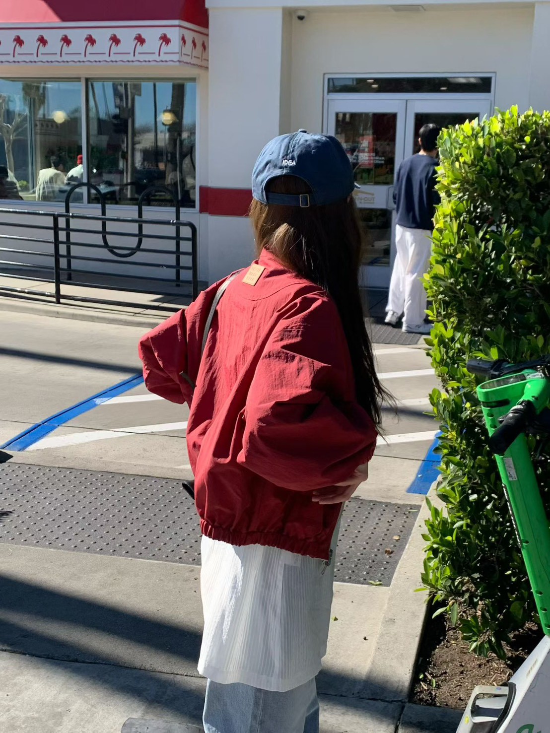 B71.雙面穿馬卡龍夾心拉鍊外套