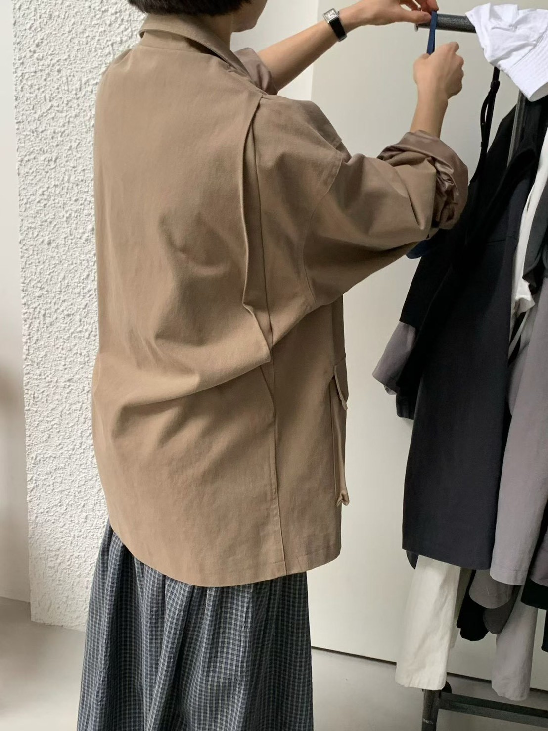 A46.JP家帥氣女孩工裝外套