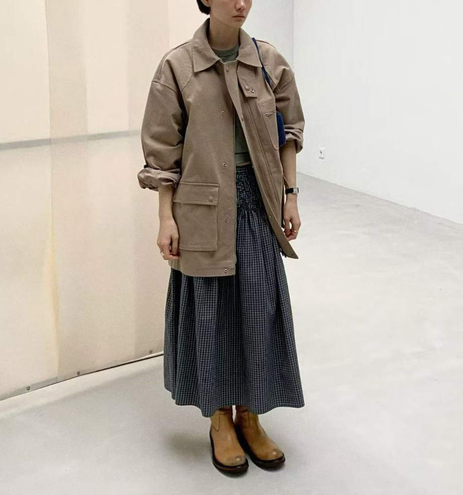 A46.JP家帥氣女孩工裝外套