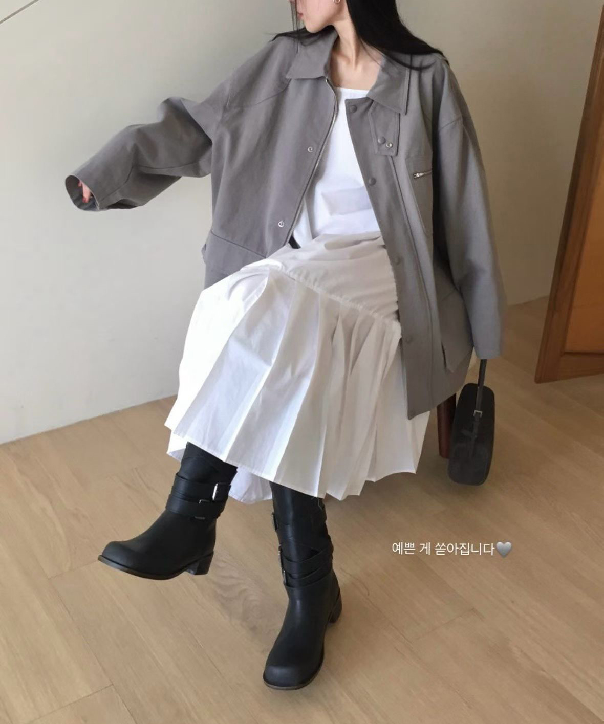 A46.JP家帥氣女孩工裝外套