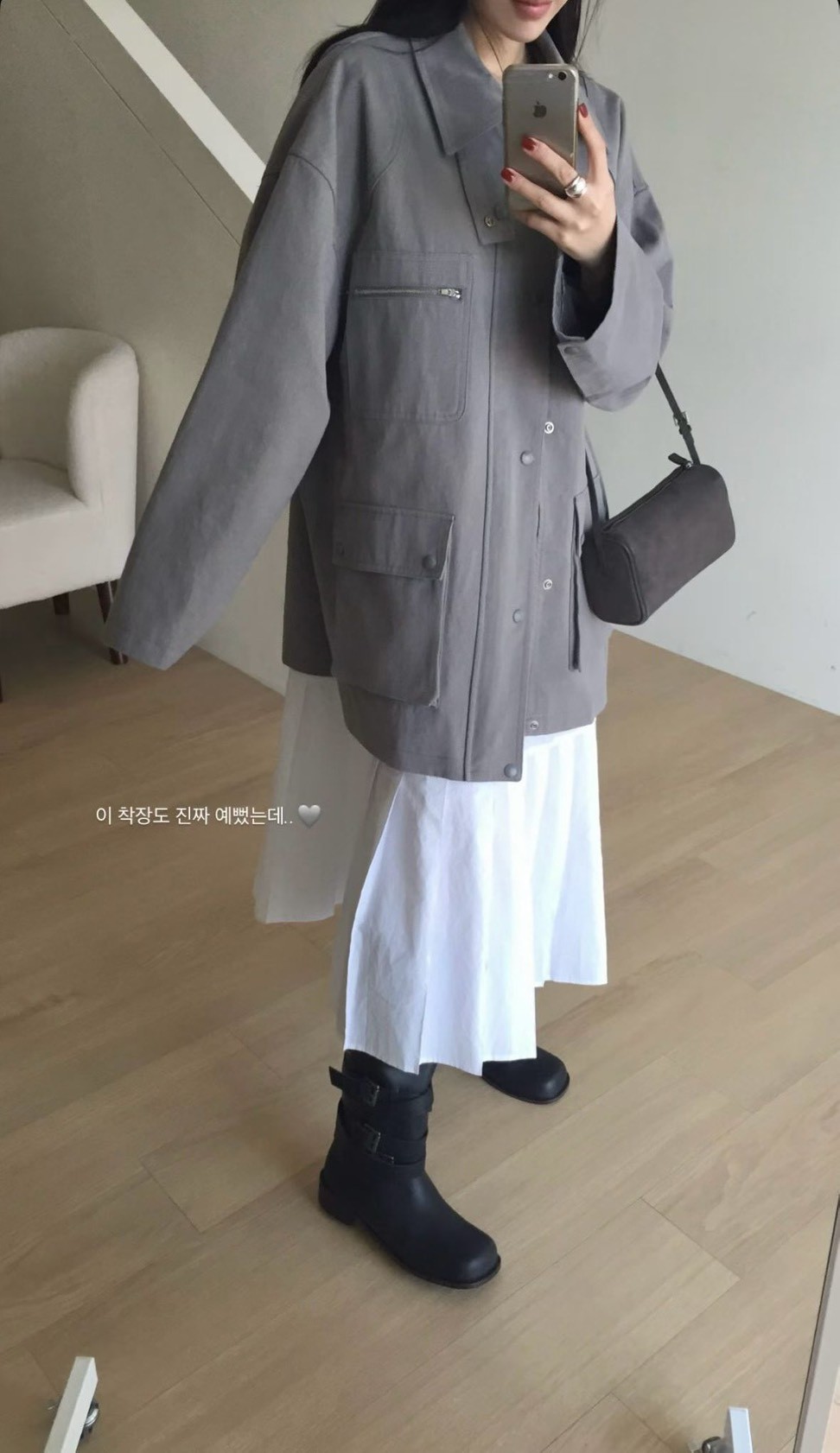 A46.JP家帥氣女孩工裝外套