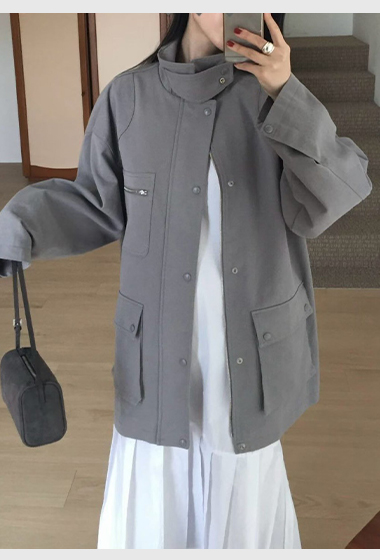 A46.JP家帥氣女孩工裝外套