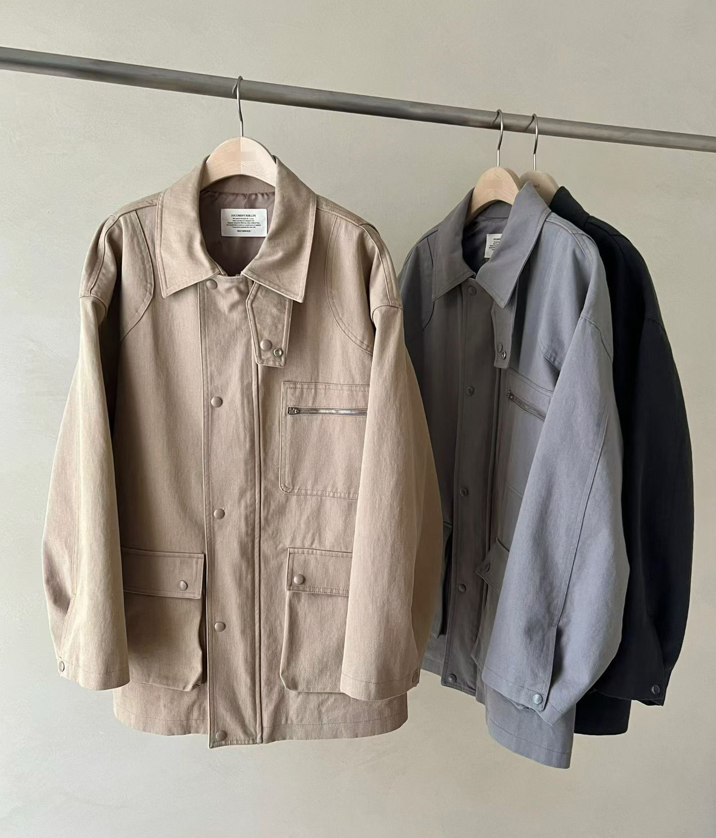 A46.JP家帥氣女孩工裝外套