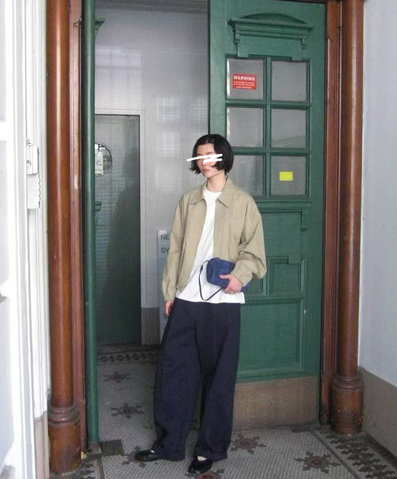 A48.JP家亮彩拉鍊短夾克