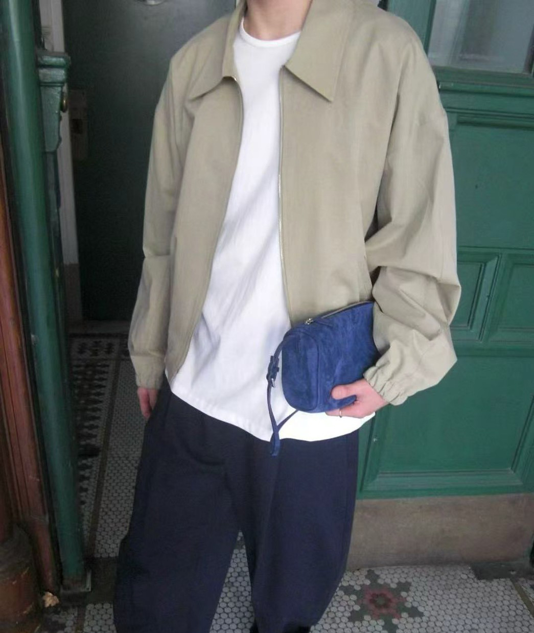 A48.JP家亮彩拉鍊短夾克