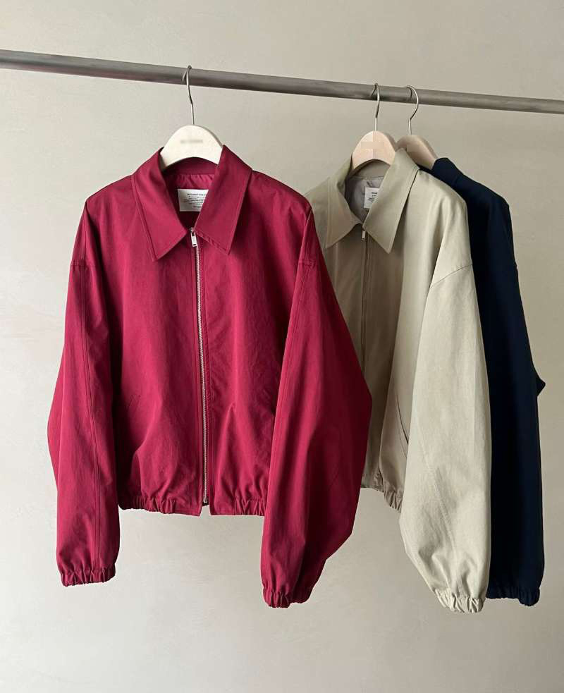 A48.JP家亮彩拉鍊短夾克