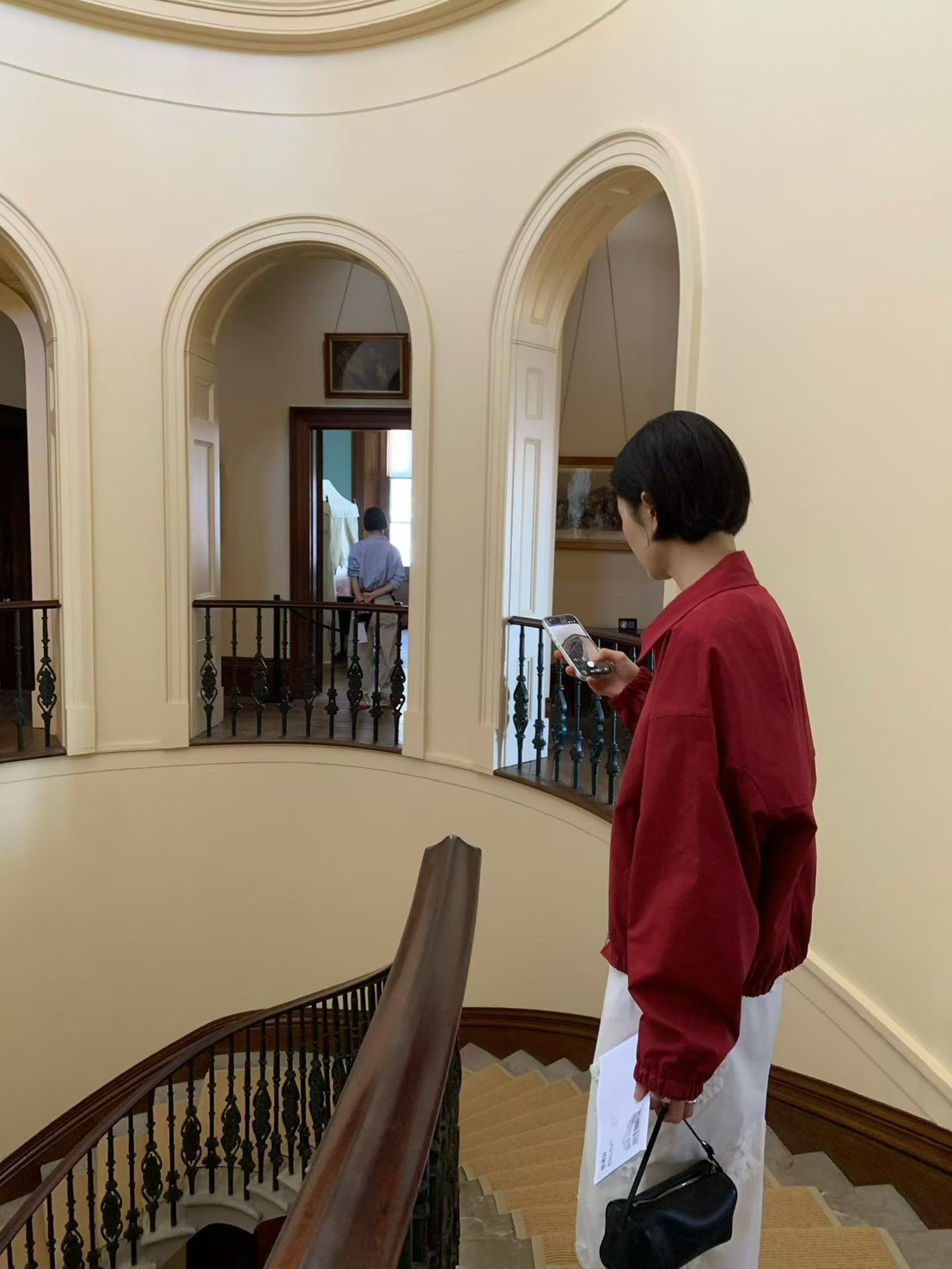 A48.JP家亮彩拉鍊短夾克