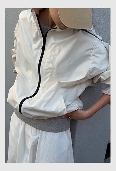 A73.瘦瘦歐膩休閒拉鍊防風外套