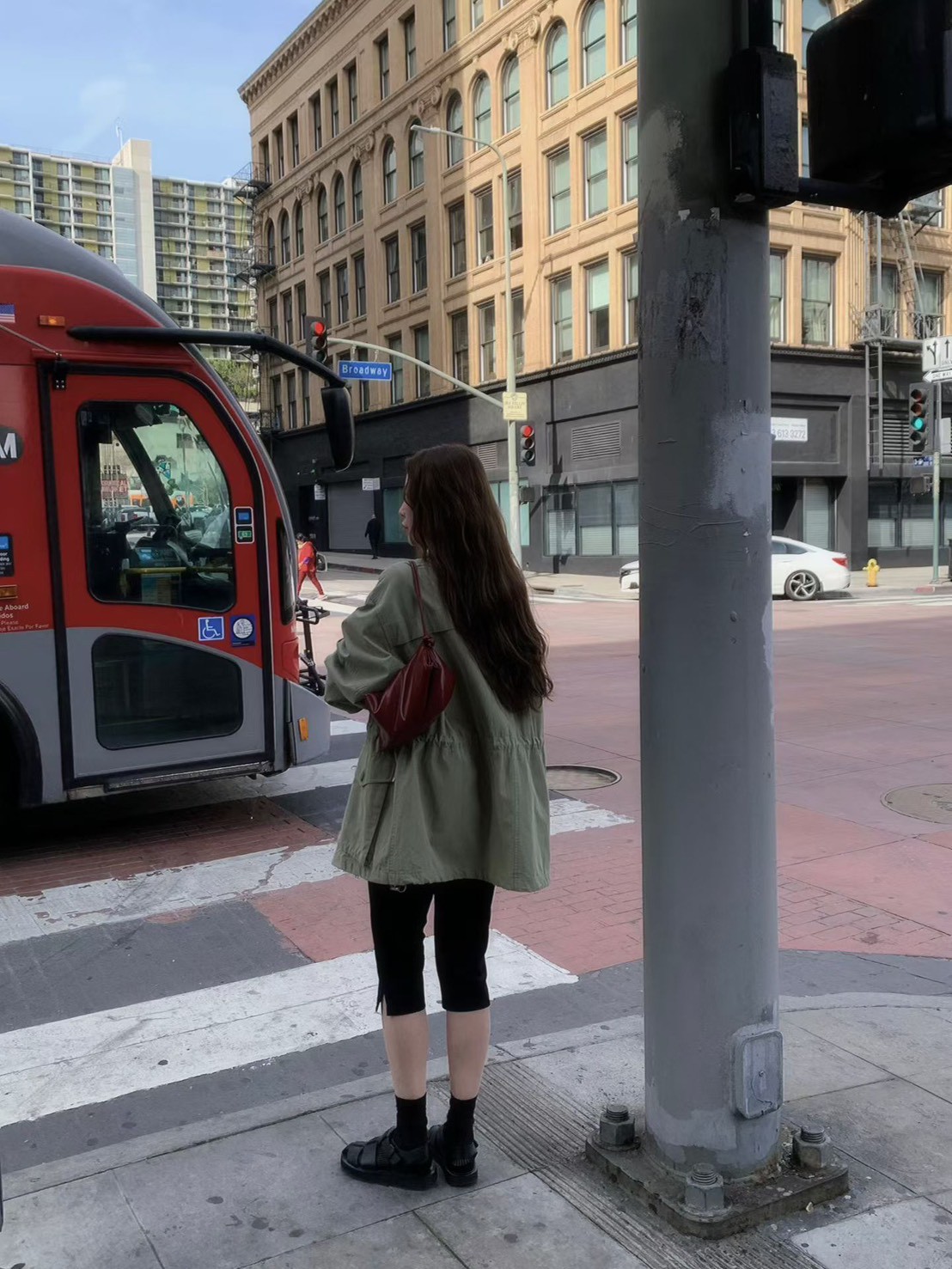 A65.莫蘭迪收腰休閒口袋外套