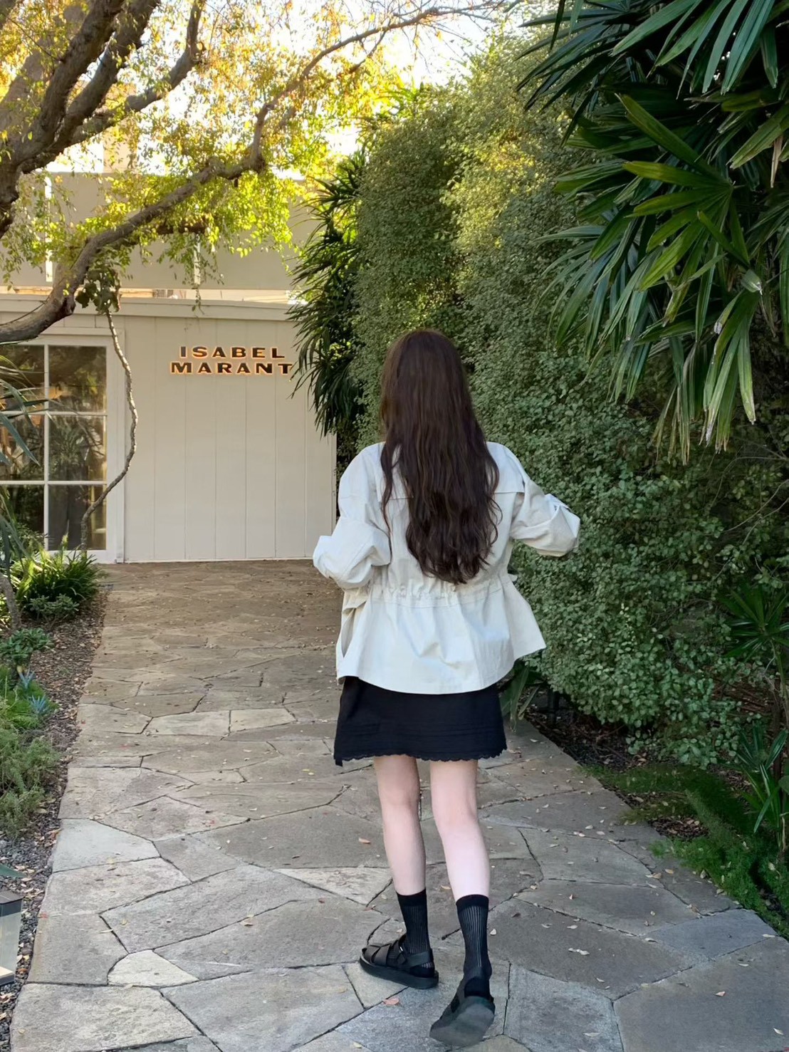 A59.淡雅收腰休閒口袋外套