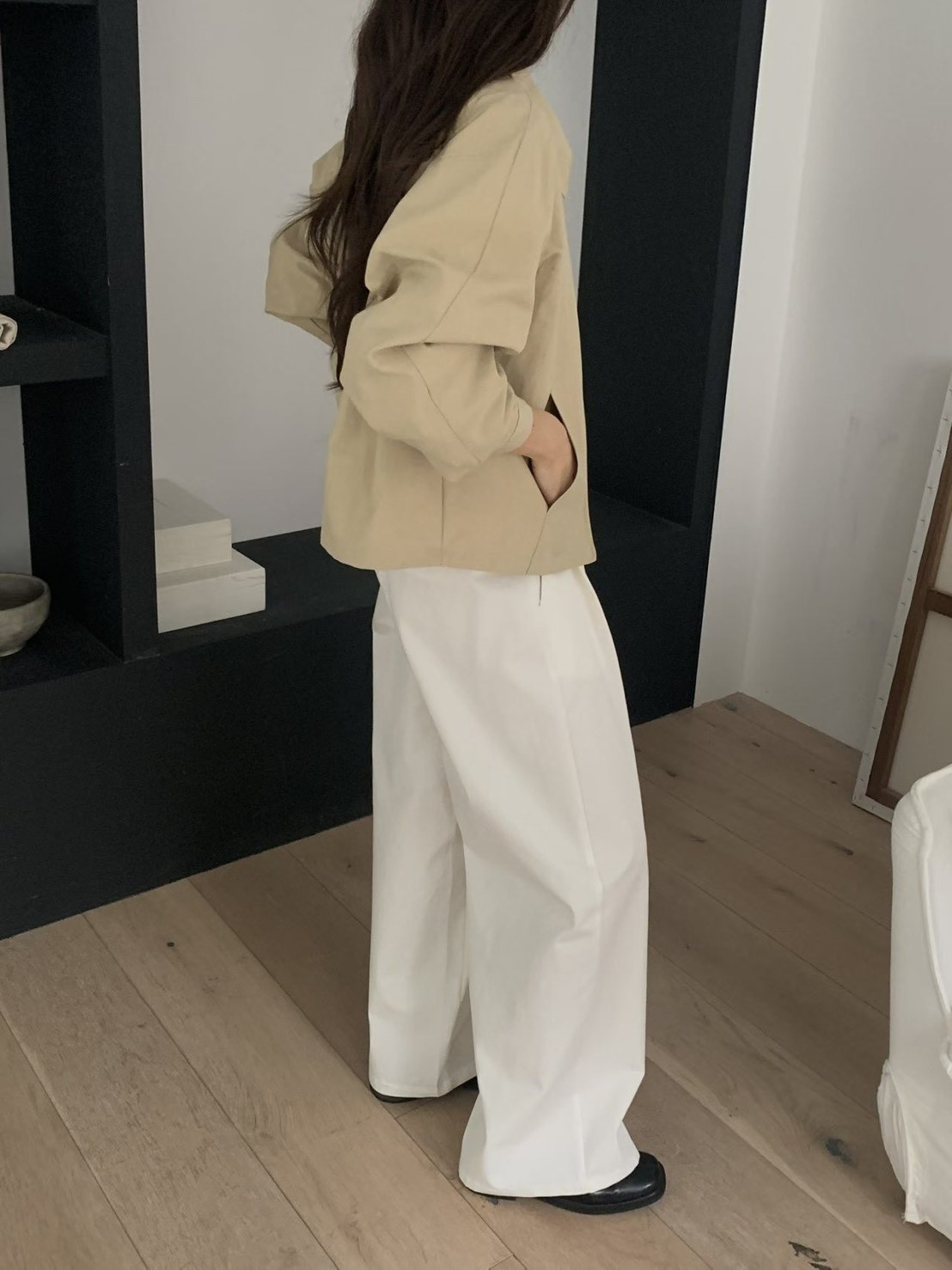 B70.小臉歐膩時尚拉鍊短外套