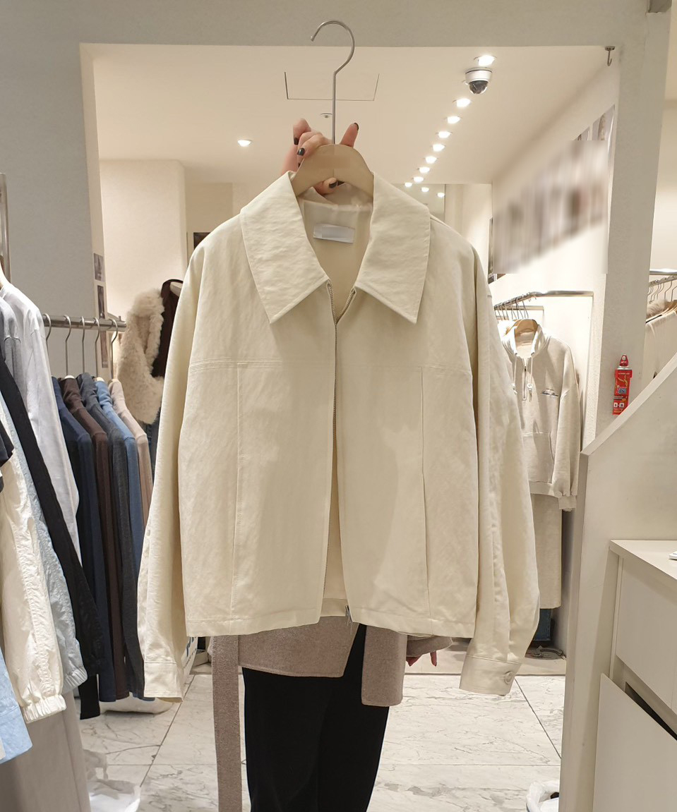 B70.小臉歐膩時尚拉鍊短外套