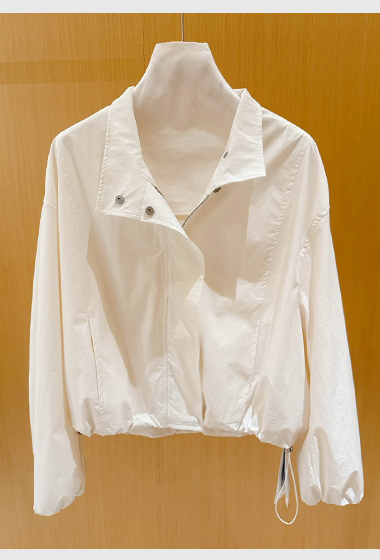 A15.春日拉鍊防風短外套