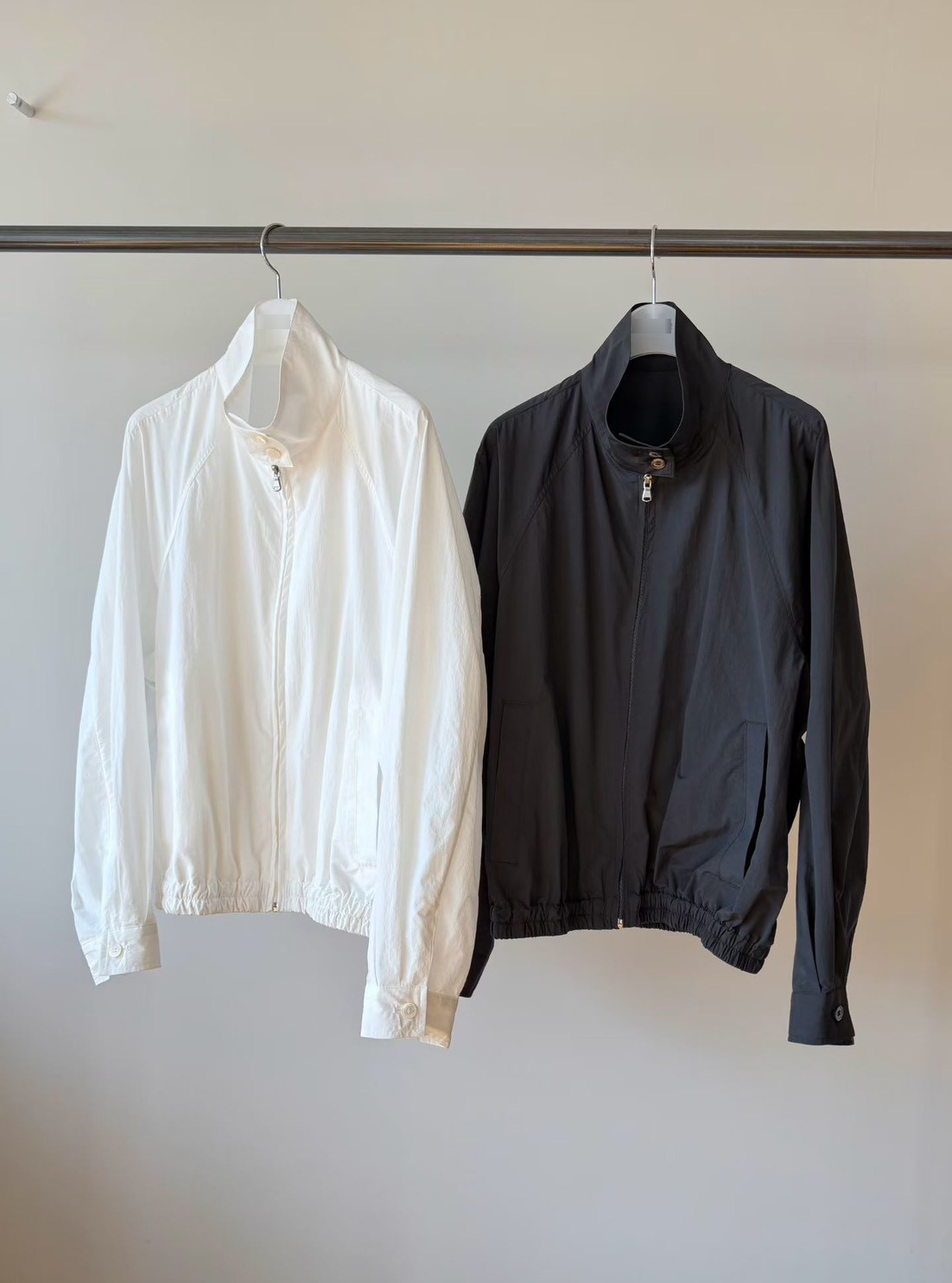 B94.瘦瘦歐膩立領防風外套