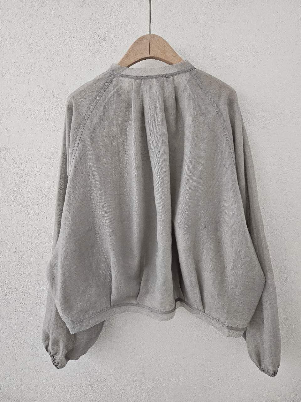 B126.星星家微透休閒拉鍊外套