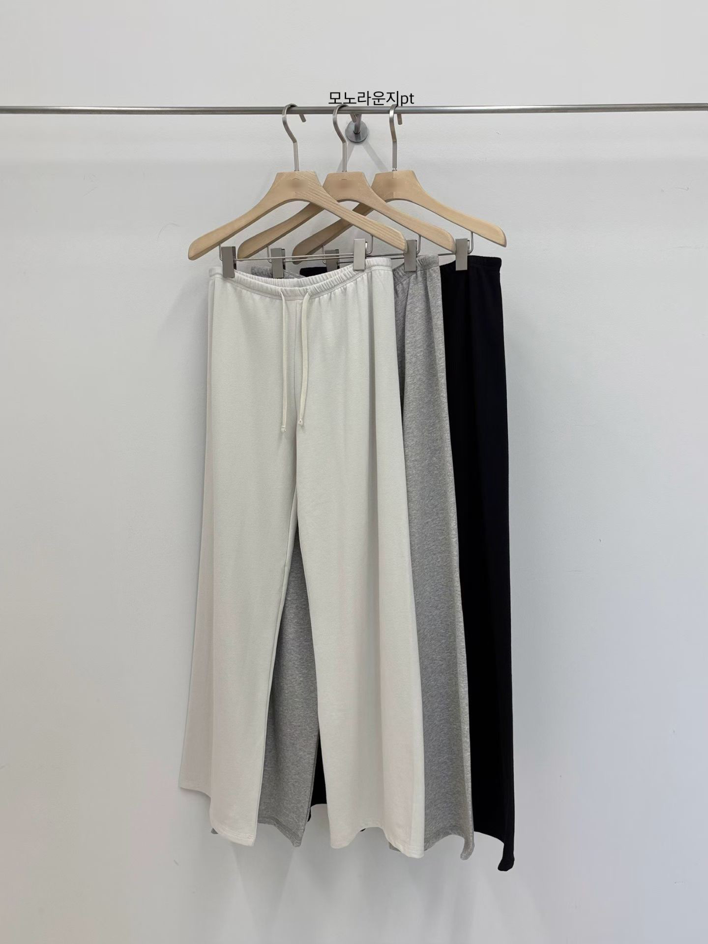 B81.小V家長腿秘訣鬆緊休閒褲