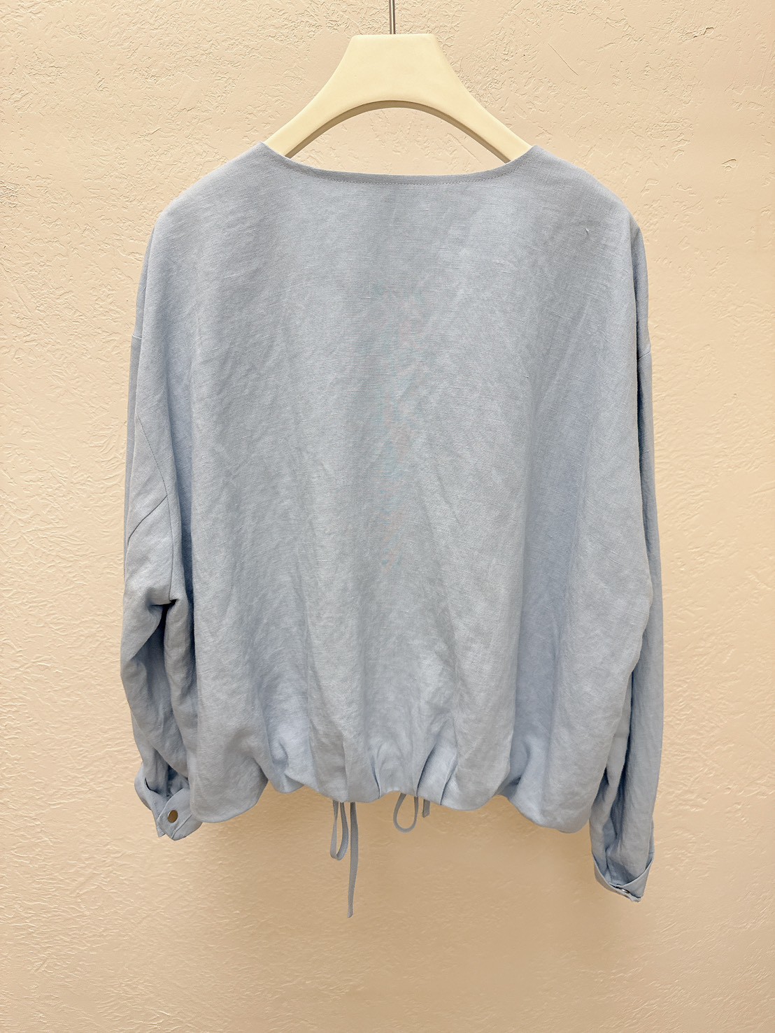 B26.淡雅天絲亞麻小外套