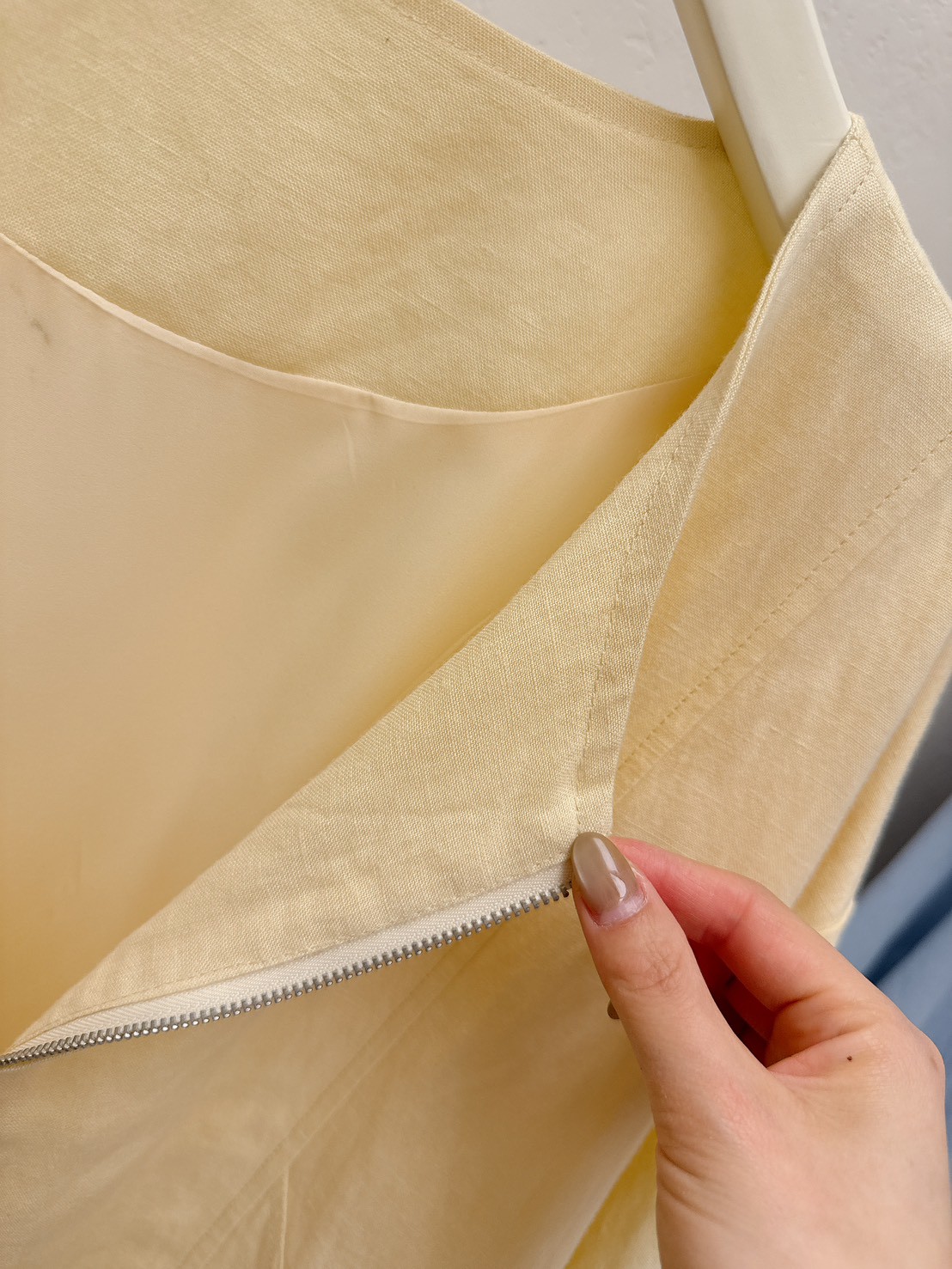 B26.淡雅天絲亞麻小外套