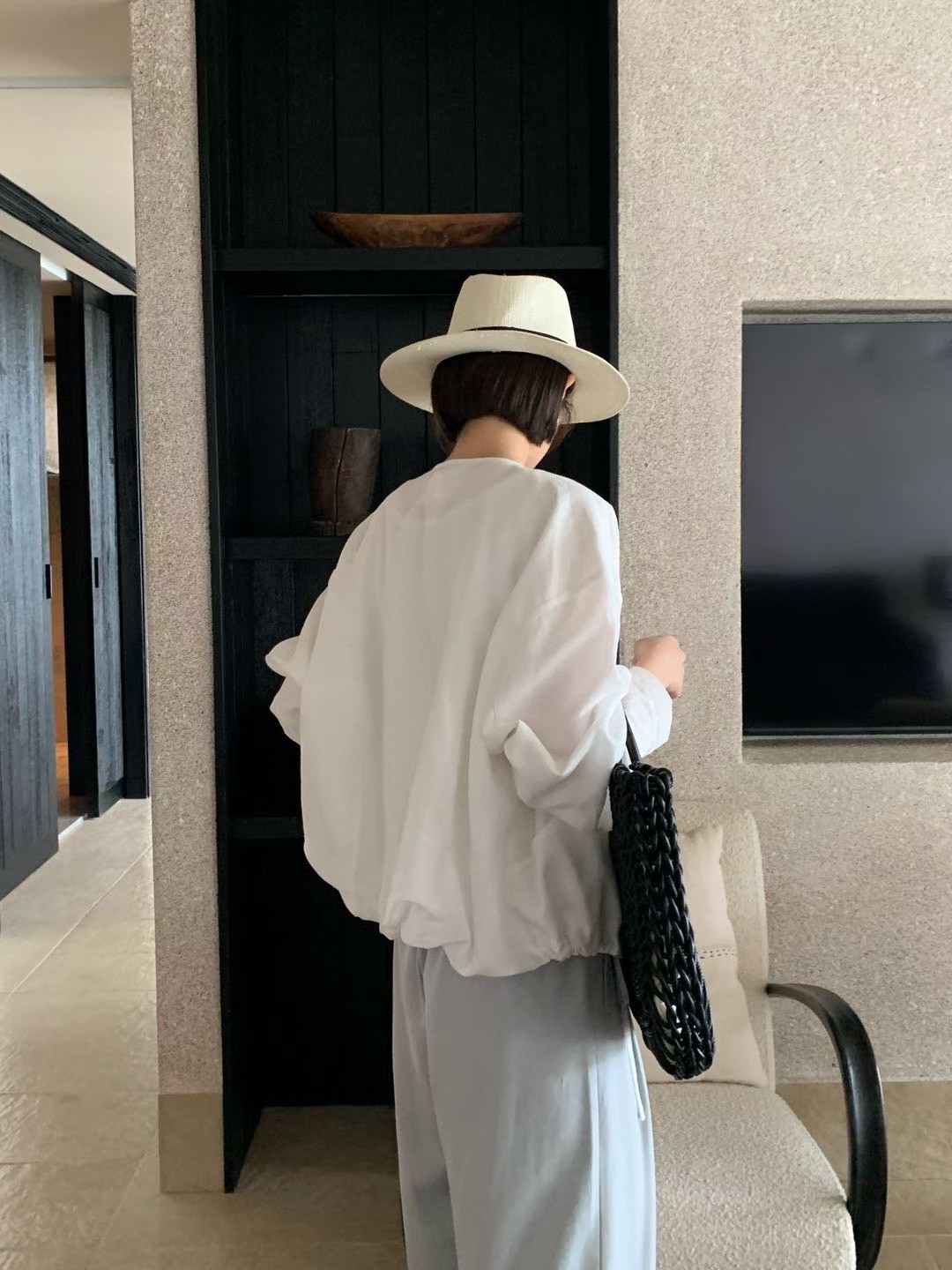 透氣亞麻萊賽爾小外套