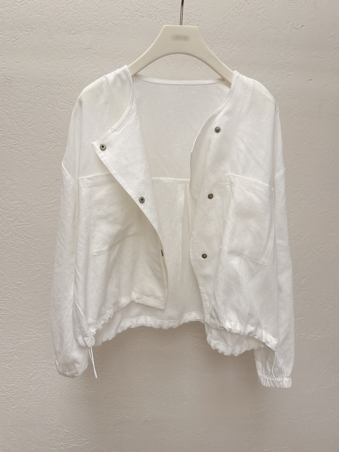 透氣亞麻萊賽爾小外套